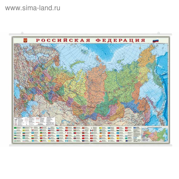 Административная карта столицы