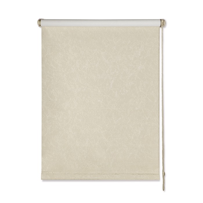 Рулонная штора blackout «Венеция», 120х160 см, цвет розовое золото - Фото 1