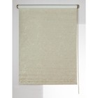 Рулонная штора blackout «Венеция», 220х160 см, цвет коричневое золото 5003617