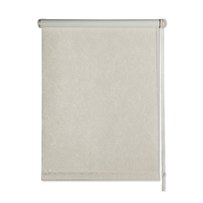 Рулонная штора blackout «Венеция», 70х160 см, цвет белое золото - Фото 1