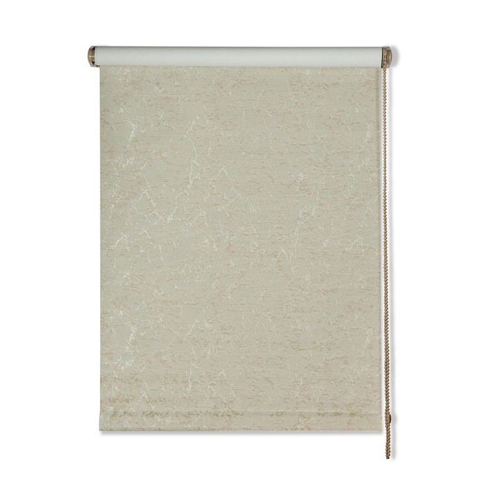 Рулонная штора blackout «Венеция», 70х160 см, цвет коричневое золото - Фото 1