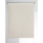 Рулонная штора blackout «Венеция», 80х160 см, цвет белое золото 5003637