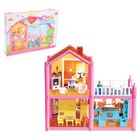 УЦЕНКА Дом для куклы, двухэтажный, с аксессуарами - Фото 1