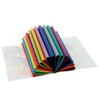 Бумага цветная двухсторонняя мелованная А4, 16 листов, 16 цветов «Хобби Тайм», МИКС - Фото 2