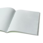 Книга учета А4, 96 листов в клетку, картонная обложка, синяя - фото 9812142