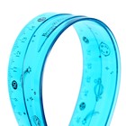 Линейка гибкая 30 см, HappyGraphix, 2 цвета (комплект 2 шт) - фото 45363176