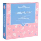 Маркер-текстовыделитель 1-5 мм, LadyMarker, мятный - Фото 4
