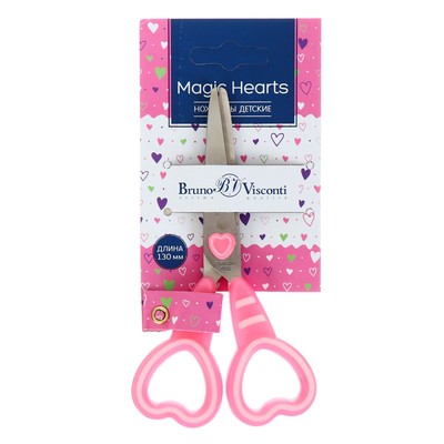 Ножницы детские 13 см Magic Hearts