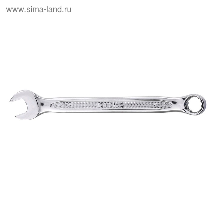 Ключ комбинированный STELS 15247, CrV, антислип, 10 мм