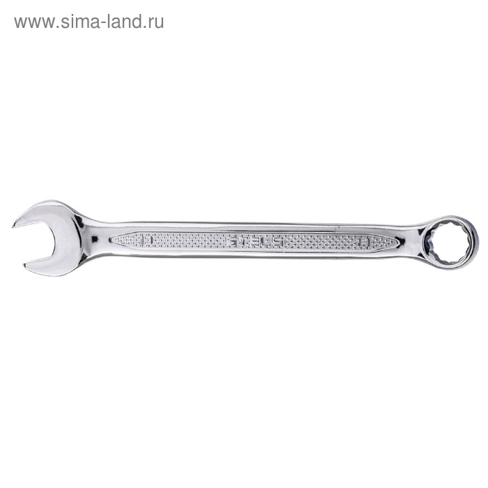 Ключ комбинированный STELS 15250, CrV, антислип, 13 мм