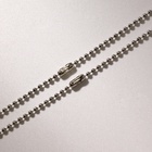 Кулоны парные на цепочке «Пазлы», 45 см, цвет чернёное серебро - Фото 5