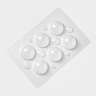 Форма для шоколада и конфет «Сферы», 10 ячеек, пластик, d=3/6 см, прозрачная - Фото 2