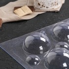 Форма для шоколада и конфет пластиковая «Сферы», 6 см, цвет прозрачный - Фото 6