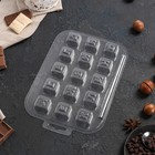 Набор форм для шоколада и конфет пластиковая «Алфавит русский», 3 шт, цвет прозрачный - Фото 2