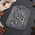 Форма для шоколада «Плитка Сломанный кристалл», пластик, прозрачная - Фото 3