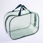 Набор сумок в роддом, 3 шт., цветной ПВХ, цвет зеленый МИКС - фото 8663054