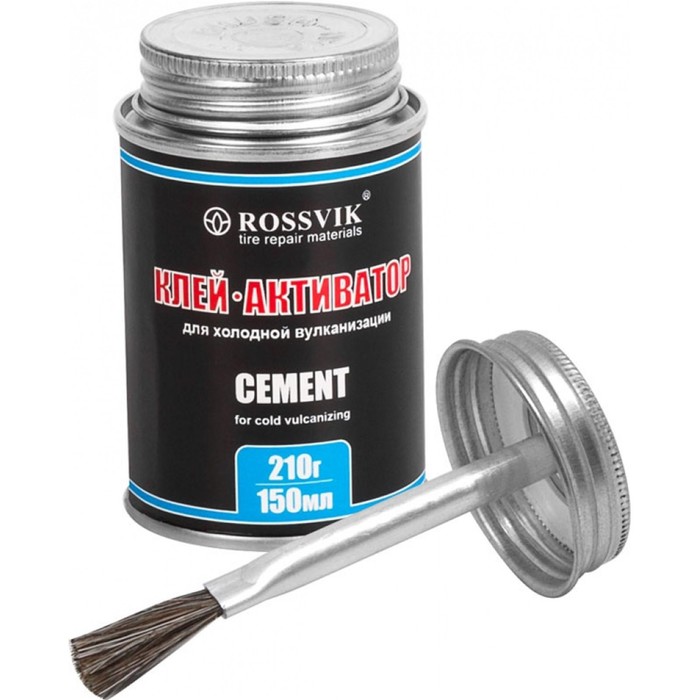 Клей-активатор ROSSVIK, 210 г, 150 мл. с кисточкой - Фото 1