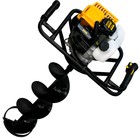 Мотобур CHAMPION AG252, 1.99 л.с., 1.46 кВт, 51.7 см3, шнек 200×550 мм, d=20 мм, 0.98 л - Фото 1