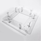 Экран для потолочного кондиционера 1150×1150, пластик 2 мм, В ЗАЩИТНОЙ ПЛЁНКЕ - Фото 3