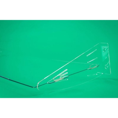 Экран для кондиционера из боковых креплений 1200×335, пластик 2 мм, В ЗАЩИТНОЙ ПЛЁНКЕ