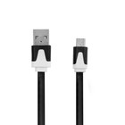 Кабель Defender USB08-03P, USB - microUSB, 1 м, чёрно-белый - Фото 1