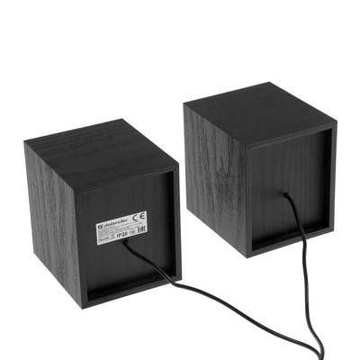 Компьютерные колонки 2.0 Defender SPK 230, 2x2 Вт, USB, чёрные