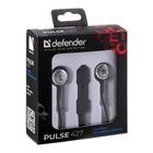 Наушники Defender Pulse 427, вакуумные, проводные, 1.2 м, Jack 3.5 мм, микрофон, 105дБ, 32 Ом, черные - Фото 5