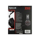 Наушники Redragon Bio, игровые, полноразмерные, микрофон, 3.5мм+USB, 2 м, черные - Фото 11