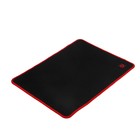 Коврик для мыши Defender Black M, игровой, 360x270x3 мм, чёрно-красный - Фото 2
