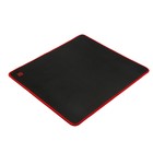 Коврик для мыши Defender Black XXL, игровой, 400x355x3 мм, чёрно-красный - Фото 2