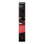Коврик для мыши Defender Black XXL, игровой, 400x355x3 мм, чёрно-красный - фото 9051741