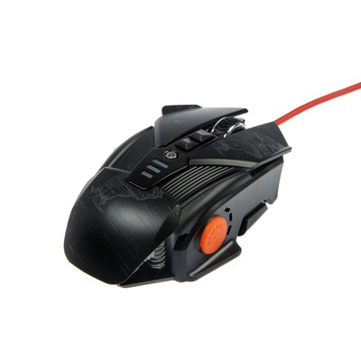Мышь Defender sTarx GM-390L, игровая, проводная, оптическая, 8 кнопок, 3200 dpi, чёрная