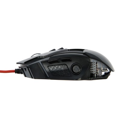Мышь Defender sTarx GM-390L, игровая, проводная, оптическая, 8 кнопок, 3200 dpi, чёрная