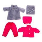 Кукла «Девочка» дидактическое пособие + набор одежды, МИКС - Фото 4