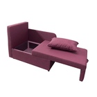 Диван кушетка NEXT NICE, со спальным местом 750×1950 мм, рогожка WINE - Фото 9