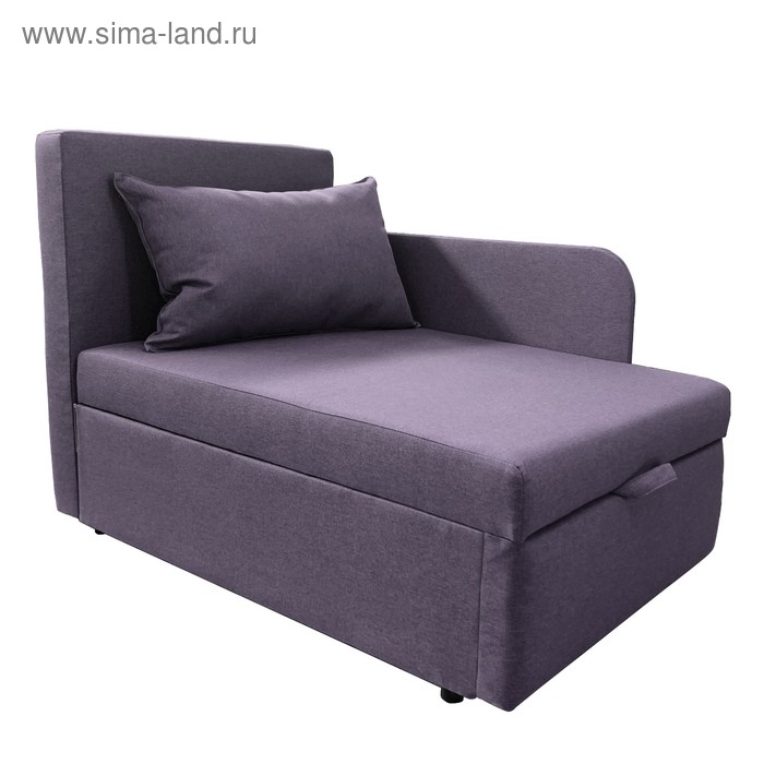 Диван кушетка NEXT NICE, со спальным местом 750×1950 мм, рогожка PLUN - Фото 1