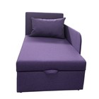 Диван кушетка NEXT NICE, со спальным местом 750×1950 мм, рогожка VIOLA - Фото 2