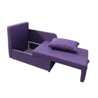 Диван кушетка NEXT NICE, со спальным местом 750×1950 мм, рогожка VIOLA - Фото 8