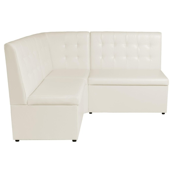 Кухонный уголок «АЛЕКС», экокожа, 1630×500×950 мм, TEOS MILK - Фото 1