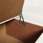 Кухонный уголок «АЛЕКС», экокожа, 1630×500×950 мм, TEOS MILK - Фото 6