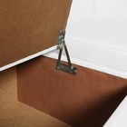 Кухонный уголок «АЛЕКС», экокожа, 1630×500×950 мм, TEOS WHITE - Фото 6