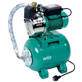 Насосная станция Wilo HWJ 204 EM-4, 1000 Вт, напор 50 м, 83.3 л/мин, бак 20 л