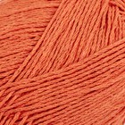 Пряжа "Калатея" 60% хлопок,40% полиэстер 185м/50гр (1623, оранжевый) - Фото 1
