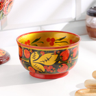 Пиала дерево хохлома «Роспись», 12×6 см - Фото 6