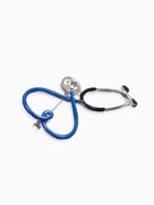 Брошь «Стетоскоп» сердце, синяя в серебре - Фото 4