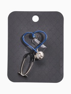 Брошь «Стетоскоп» сердце, синяя в серебре - Фото 5