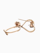 Брошь «Стетоскоп» сердце, чёрная в золоте - Фото 3