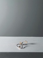 Брошь «Стетоскоп» сердце, чёрная в золоте - Фото 4