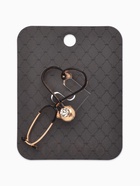 Брошь «Стетоскоп» сердце, чёрная в золоте - Фото 5