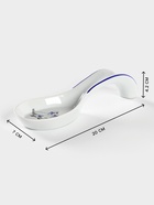 Подставка под ложку Добрушский завод «Гуси», 20 см, фарфор, белая, рисунок МИКС - Фото 2